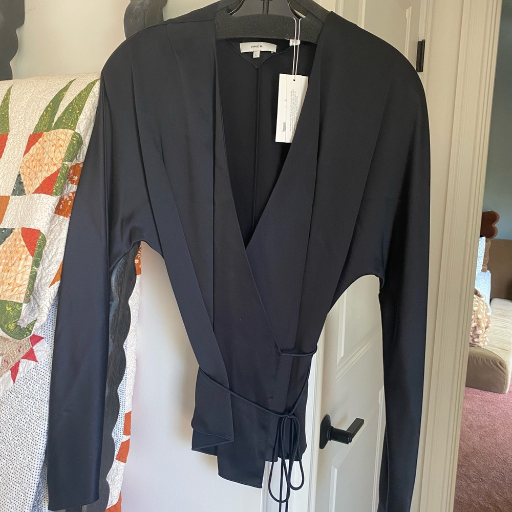 Vince Wrap Top